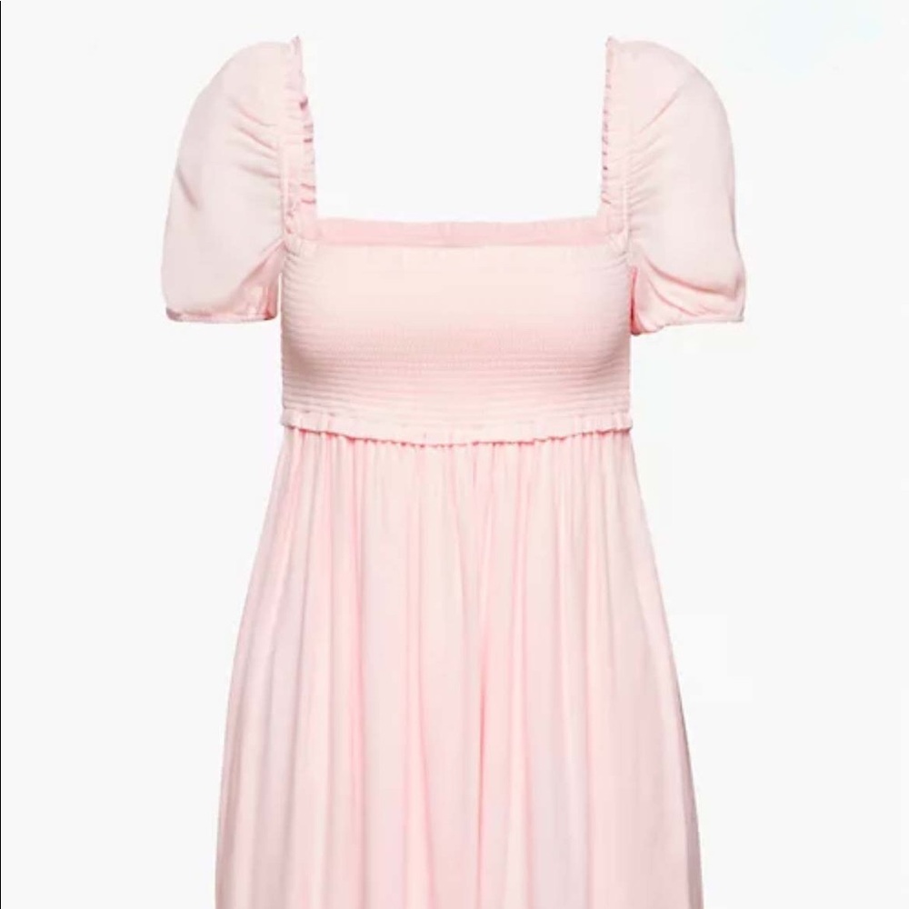 Aritzia Sunday Best Hadley Pink Dress small S
